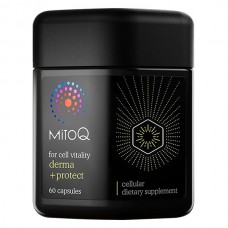 【单独邮寄】MitoQ 全能美白口服胶囊 韧肤胶囊 小黑伞 60粒